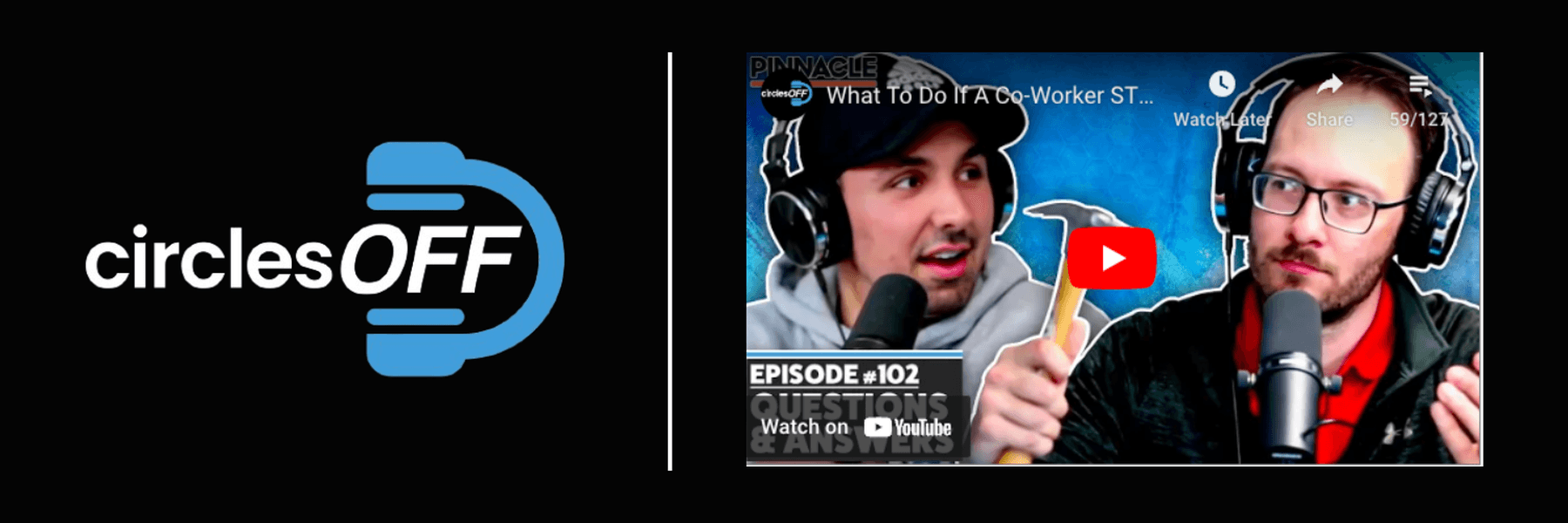 This article reviews Circles Off Episode 102 - What To Do If A Co-Worker STIFFS You..., and covers a wide range of topics related to professional sports betting, winning bettors, and the sports betting industry. Click in to learn more about the episode!