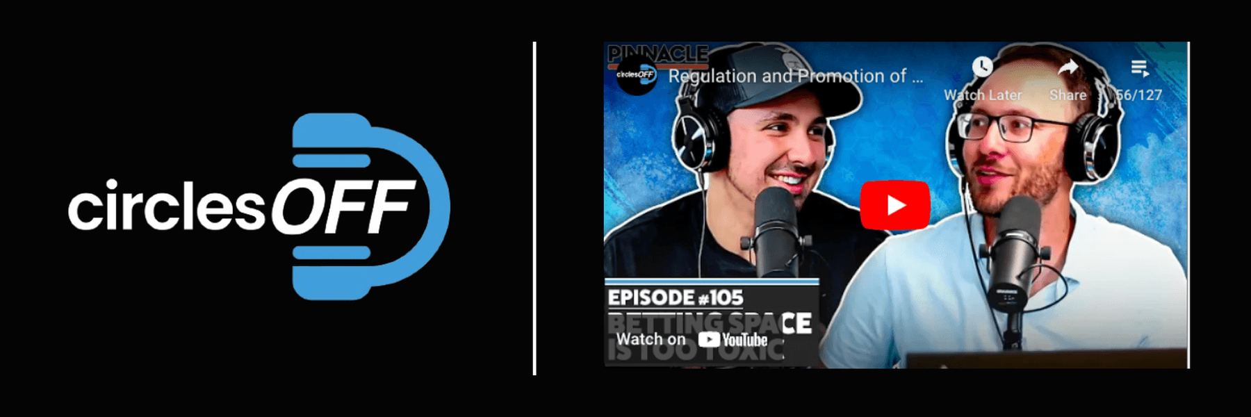 This article reviews Circles Off Episode 105 - Regulation & Promotion of Canadian Sports Bett, and covers a wide range of topics related to professional sports betting, winning bettors, and the sports betting industry. Click in to learn more about the episode!