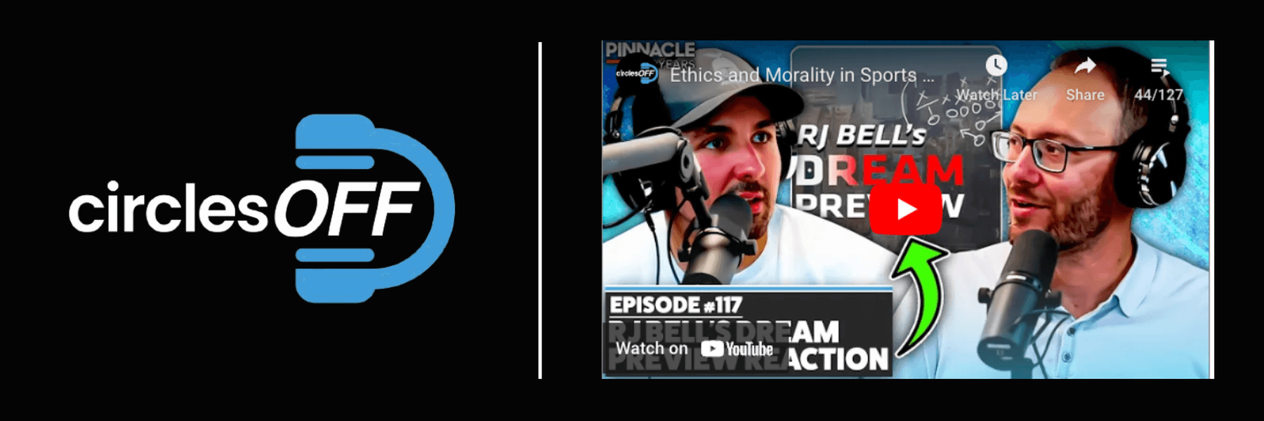 This article reviews Circles Off Episode 117 - Ethics and Morality in Sports Betting, and covers a wide range of topics related to professional sports betting, winning bettors, and the sports betting industry. Click in to learn more about the episode!