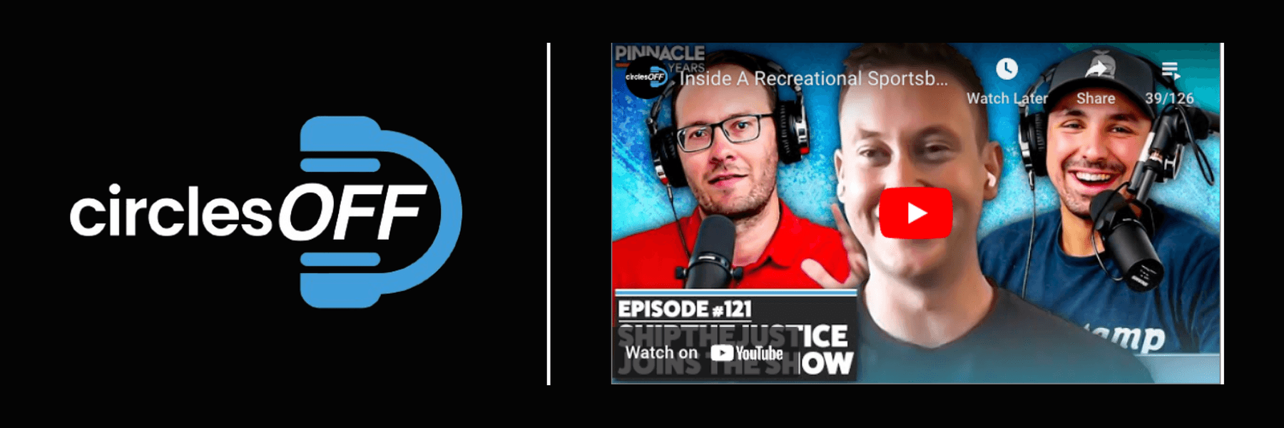 This article reviews Circles Off Episode 121 - Inside A Recreational Sportsbook, and covers a wide range of topics related to professional sports betting, winning bettors, and the sports betting industry. Click in to learn more about the episode!