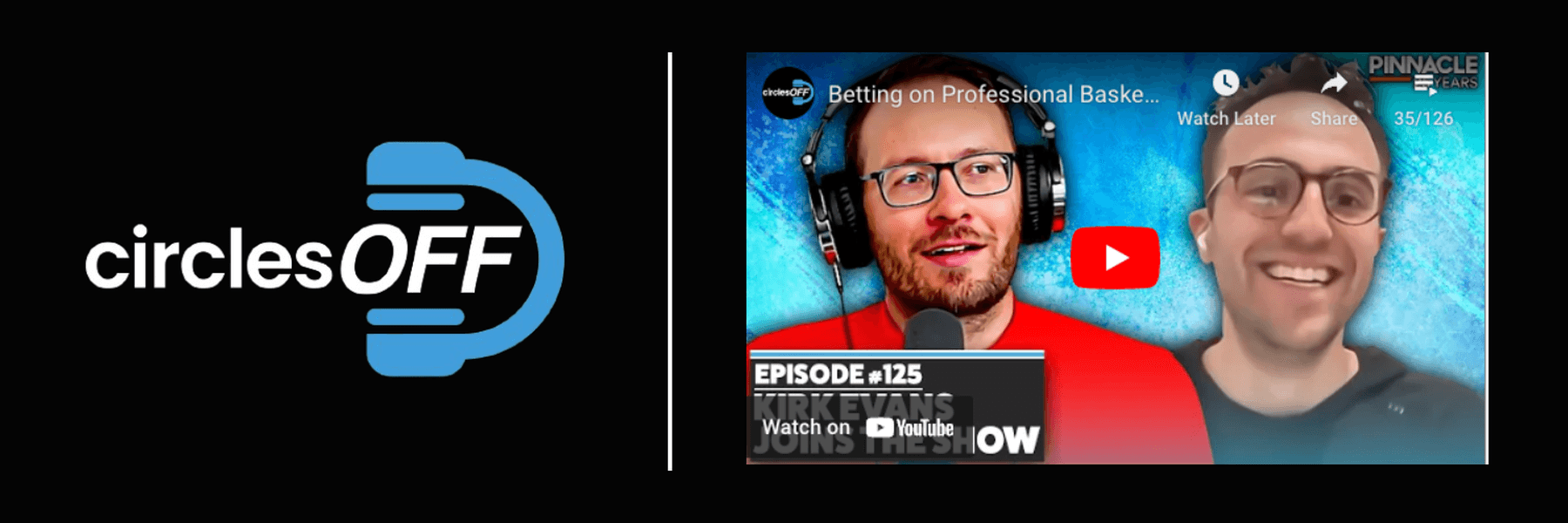 This article reviews Circles Off Episode 125 - Betting on Professional Basketball with Models, and covers a wide range of topics related to professional sports betting, winning bettors, and the sports betting industry. Click in to learn more about the episode!