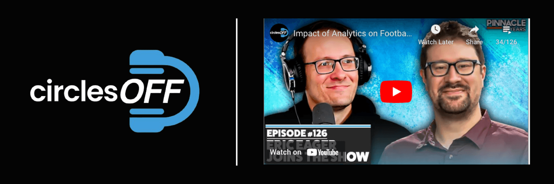 This article reviews Circles Off Episode 126 - Impact of Analytics on Football, and covers a wide range of topics related to professional sports betting, winning bettors, and the sports betting industry. Click in to learn more about the episode!