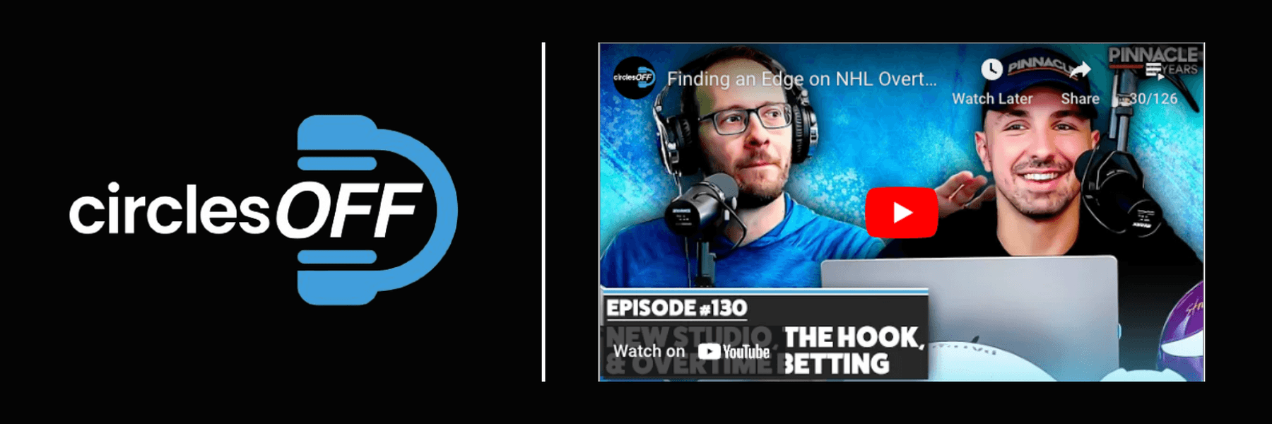 This article reviews Circles Off Episode 130 - Finding an Edge on NHL Overtime Betting, and covers a wide range of topics related to professional sports betting, winning bettors, and the sports betting industry. Click in to learn more about the episode!