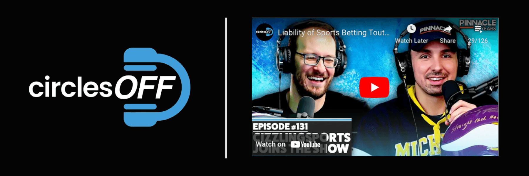 This article reviews Circles Off Episode 131 - Liability of Sports Betting Touts, and covers a wide range of topics related to professional sports betting, winning bettors, and the sports betting industry. Click in to learn more about the episode!