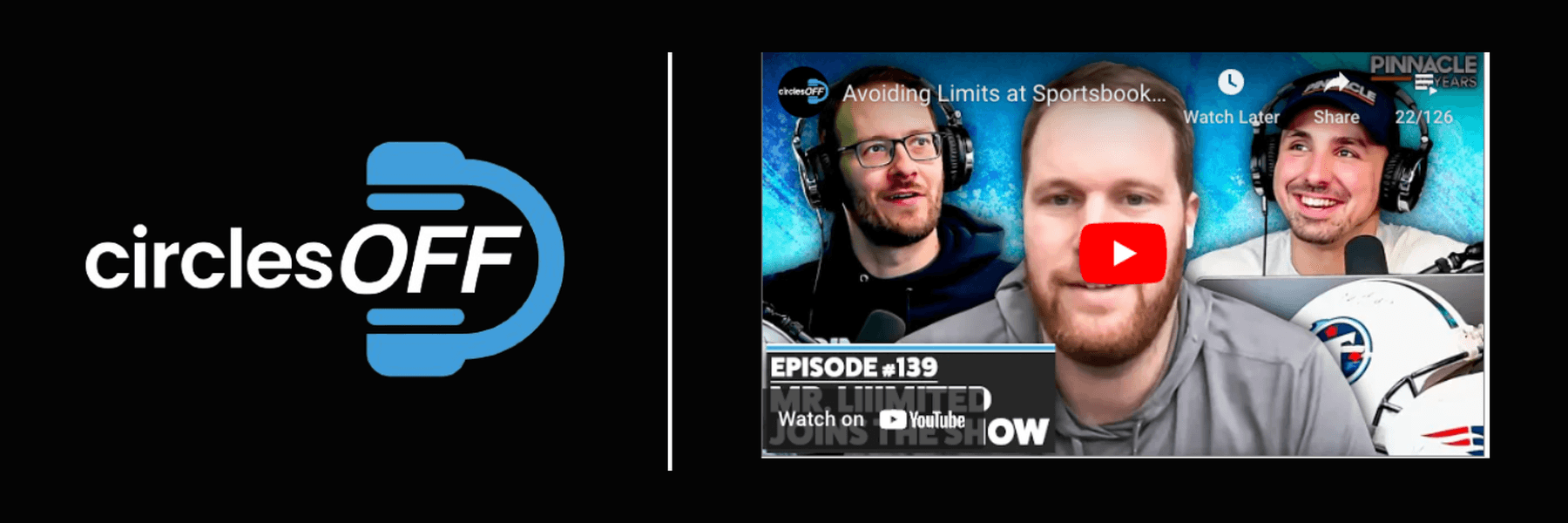 This article reviews Circles Off Episode 139 - Avoiding Limits at Sportsbooks, and covers a wide range of topics related to professional sports betting, winning bettors, and the sports betting industry. Click in to learn more about the episode!