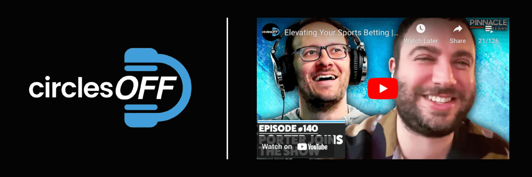 This article reviews Circles Off Episode 140 - Elevating Your Sports Betting, and covers a wide range of topics related to professional sports betting, winning bettors, and the sports betting industry. Click in to learn more about the episode!