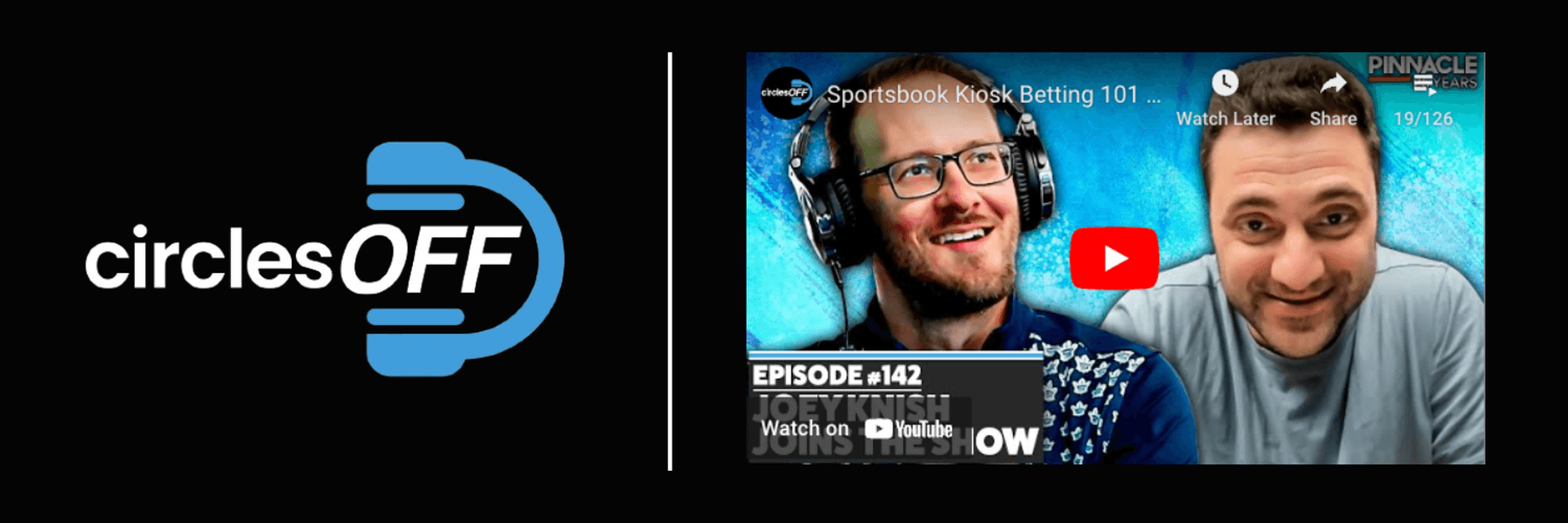 This article reviews Circles Off Episode 142 - Sportsbook Kiosk Betting 101, and covers a wide range of topics related to professional sports betting, winning bettors, and the sports betting industry. Click in to learn more about the episode!