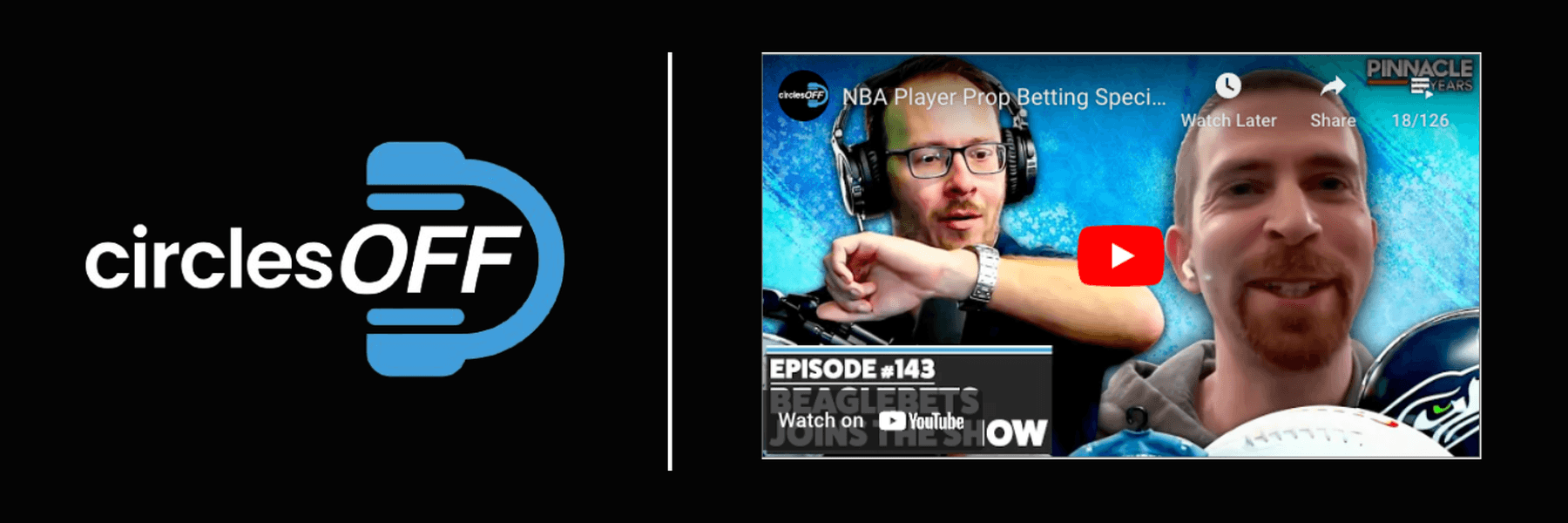 This article reviews Circles Off Episode 143 - NBA Player Prop Betting Specialist, and covers a wide range of topics related to professional sports betting, winning bettors, and the sports betting industry. Click in to learn more about the episode!