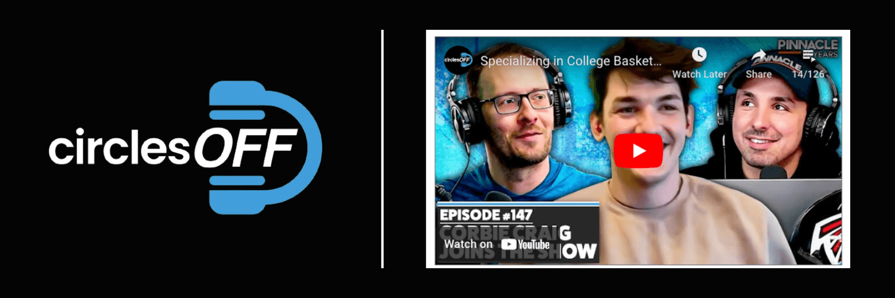 This article reviews Circles Off Episode 147 - Specializing in College Basketball Betting , and covers a wide range of topics related to professional sports betting, winning bettors, and the sports betting industry. Click in to learn more about the episode!