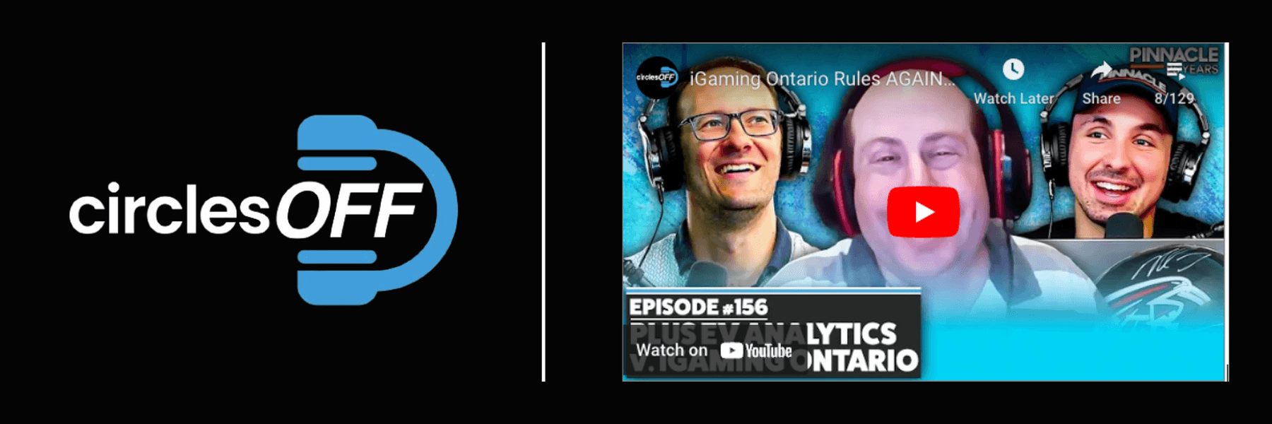 This article reviews Circles Off Episode 156 - iGaming Ontario Rules AGAINST Bettor in Disput, and covers a wide range of topics related to professional sports betting, winning bettors, and the sports betting industry. Click in to learn more about the episode!