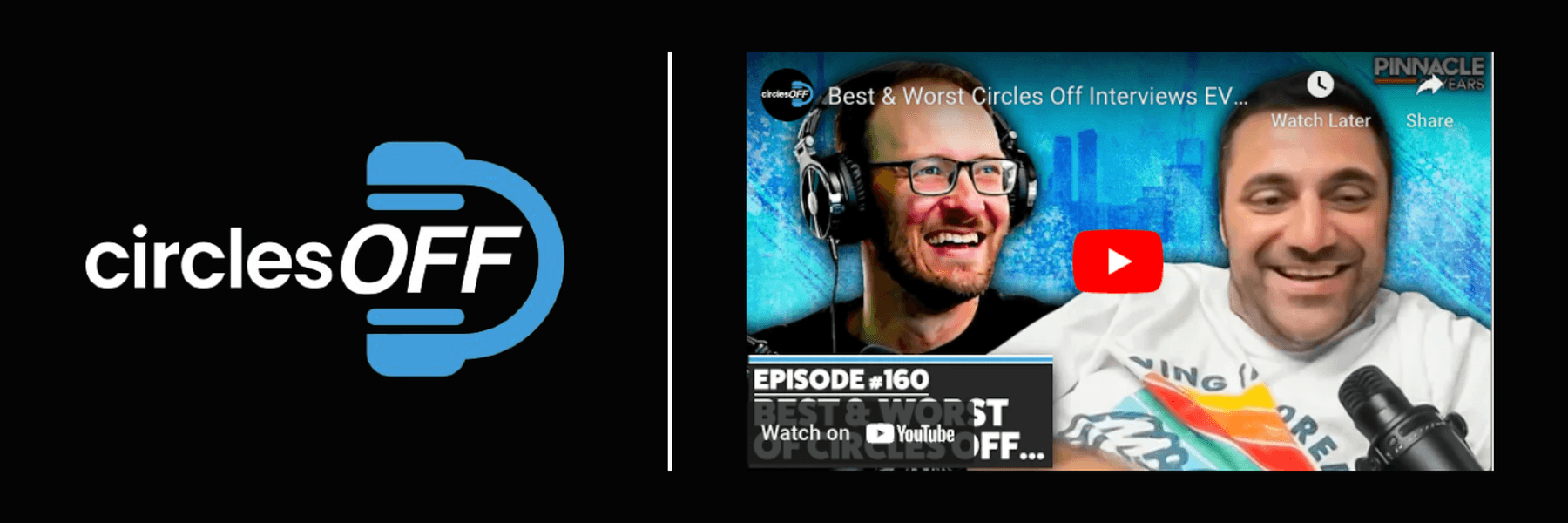 This article reviews Circles Off Episode 160 - Best & Worst Circles Off Interviews EVER, and covers a wide range of topics related to professional sports betting, winning bettors, and the sports betting industry. Click in to learn more about the episode!