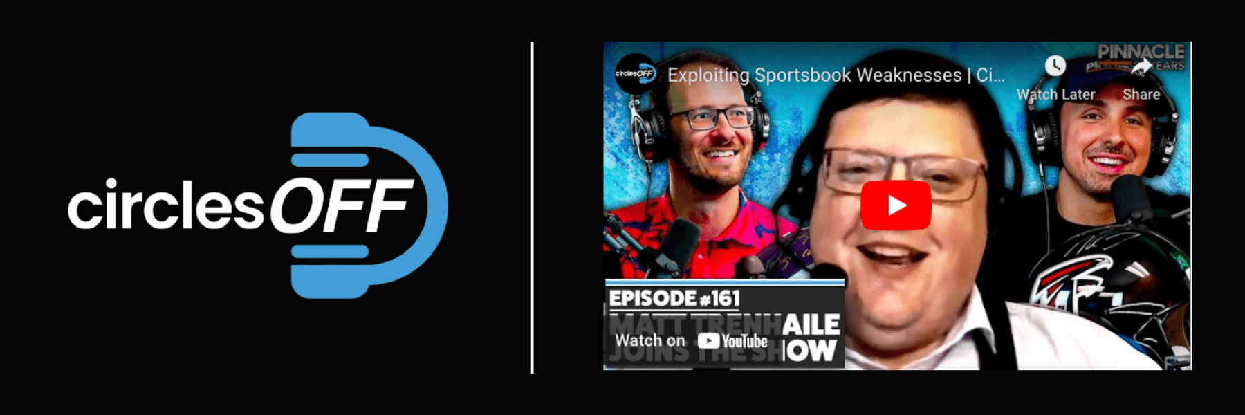 This article reviews Circles Off Episode 161 - Exploiting Sportsbook Weaknesses, and covers a wide range of topics related to professional sports betting, winning bettors, and the sports betting industry. Click in to learn more about the episode!