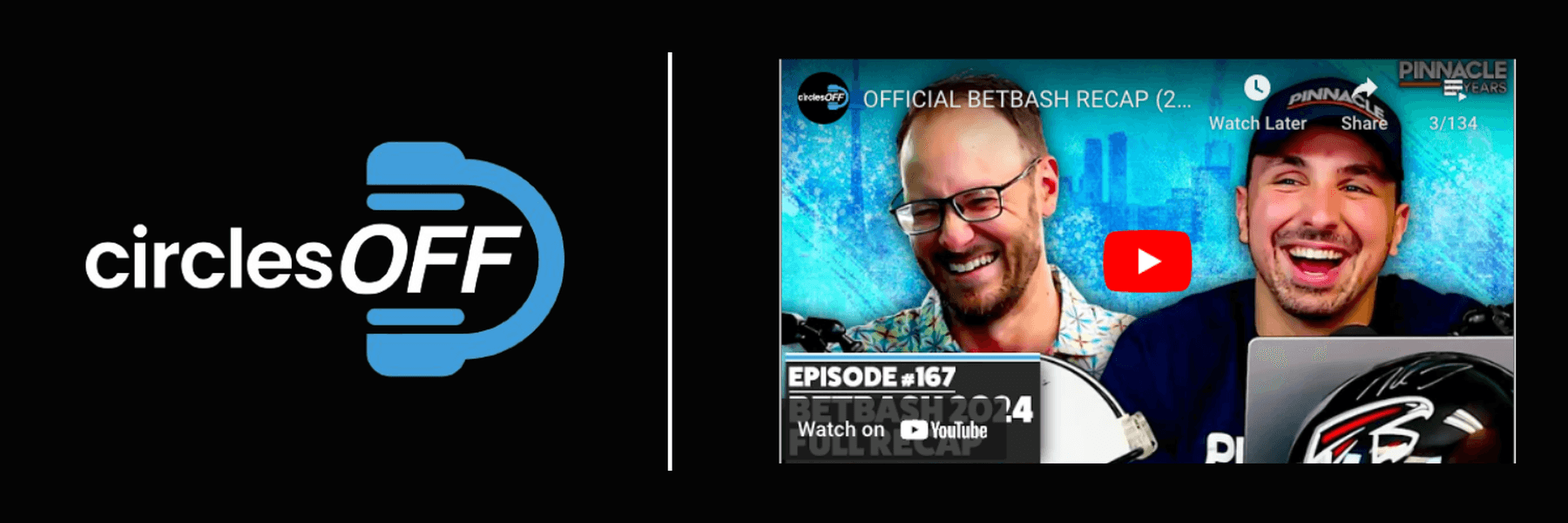 This article reviews Circles Off Episode 167 - OFFICIAL BETBASH RECAP (2024), and covers a wide range of topics related to professional sports betting, winning bettors, and the sports betting industry. Click in to learn more about the episode!