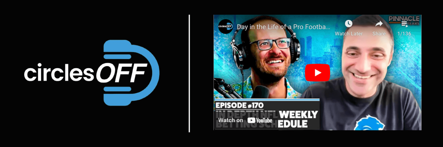 This article reviews Circles Off Episode 170 - Day in the Life of a Pro Football Bettor, and covers a wide range of topics related to professional sports betting, winning bettors, and the sports betting industry. Click in to learn more about the episode!