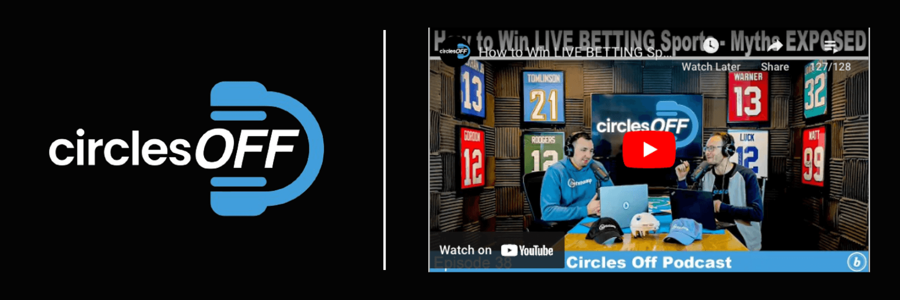 This article reviews Circles Off Episode 38 - How to Win LIVE BETTING Sports - Myths EXPOSED, and covers a wide range of topics related to professional sports betting, winning bettors, and the sports betting industry. Click in to learn more about the episode!