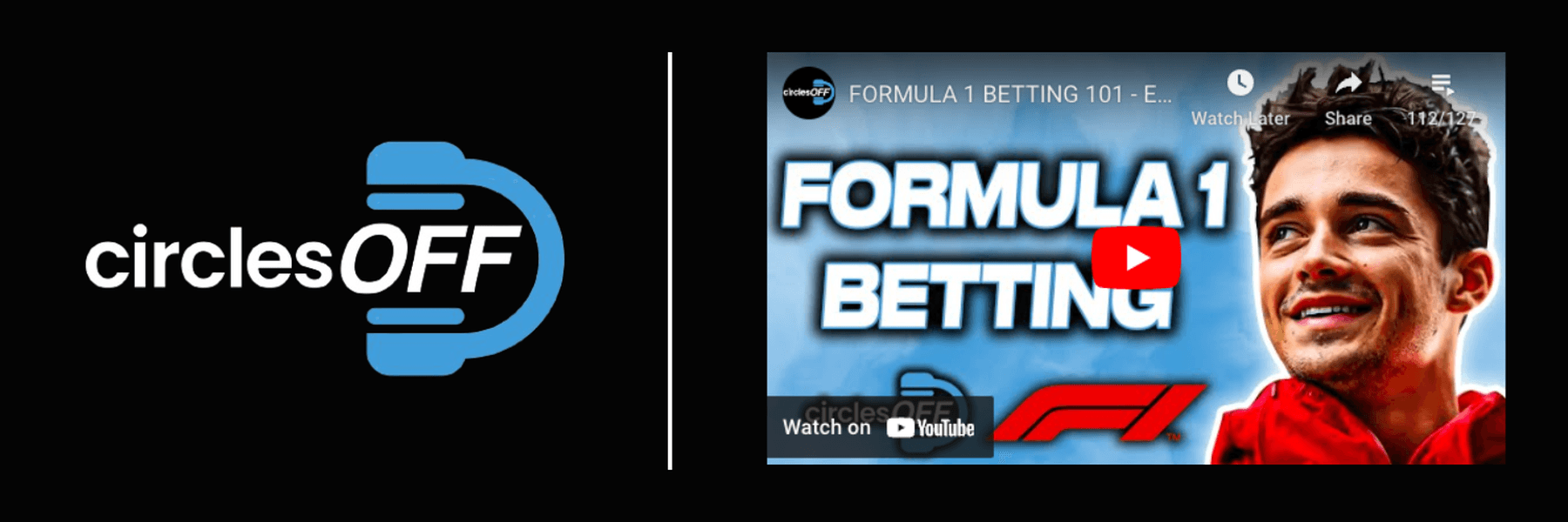 This article reviews Circles Off Episode 49 - FORMULA 1 BETTING 101, and covers a wide range of topics related to professional sports betting, winning bettors, and the sports betting industry. Click in to learn more about the episode!