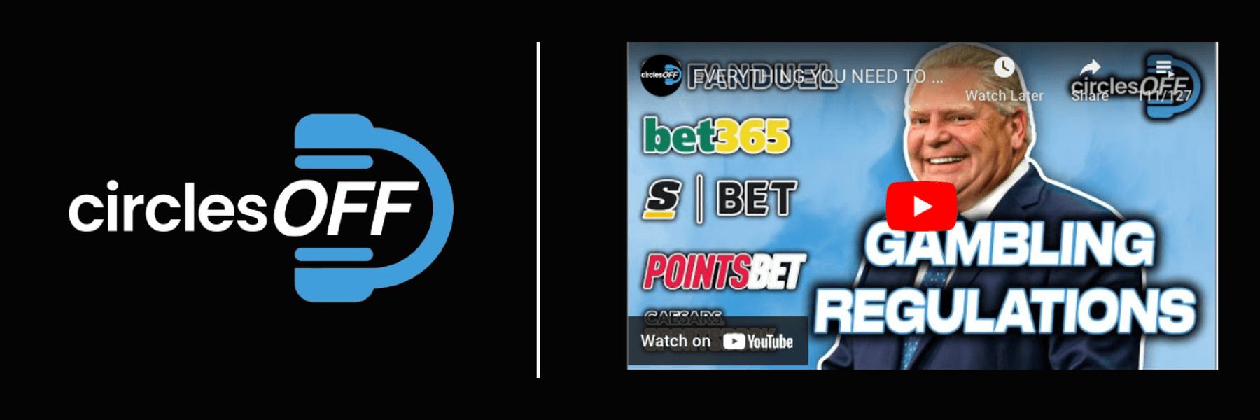 This article reviews Circles Off Episode 50 - EVERYTHING YOU NEED TO KNOW ABOUT ONTARIO SPORT, and covers a wide range of topics related to professional sports betting, winning bettors, and the sports betting industry. Click in to learn more about the episode!