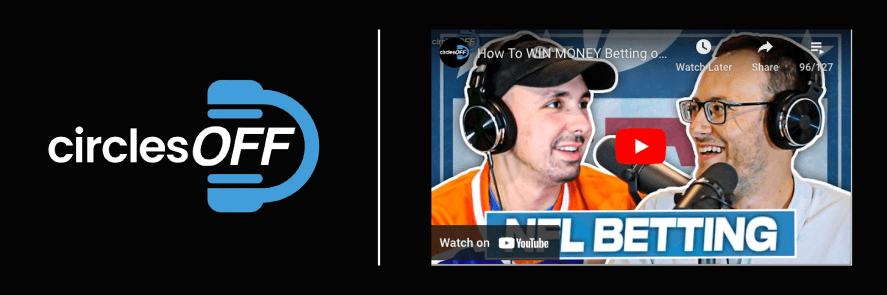 This article reviews Circles Off Episode 65 - How To WIN MONEY Betting on the NFL This Year, and covers a wide range of topics related to professional sports betting, winning bettors, and the sports betting industry. Click in to learn more about the episode!