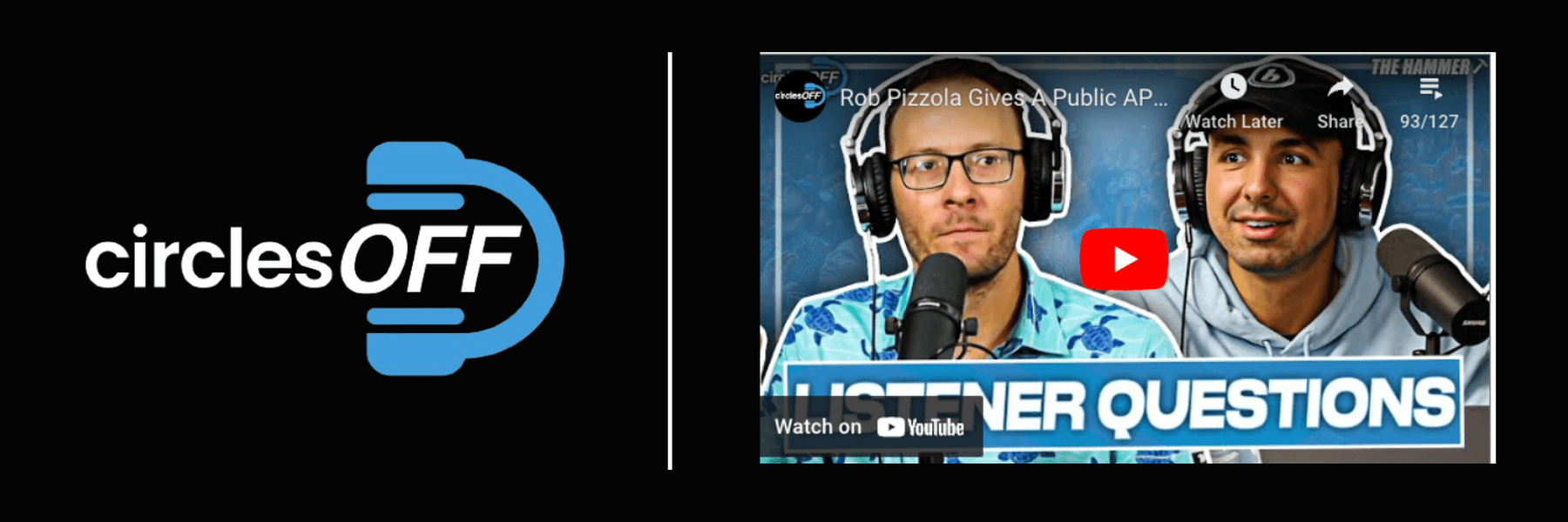 This article reviews Circles Off Episode 68 - Rob Pizzola Gives A Public APOLOGY, and covers a wide range of topics related to professional sports betting, winning bettors, and the sports betting industry. Click in to learn more about the episode!