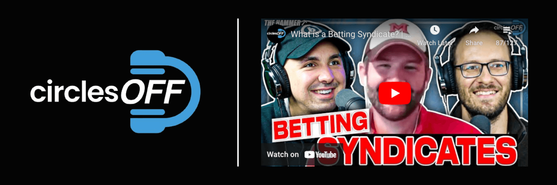 This article reviews Circles Off Episode 74 - What is a Betting Syndicate? | REAL Sports Bett, and covers a wide range of topics related to professional sports betting, winning bettors, and the sports betting industry. Click in to learn more about the episode!