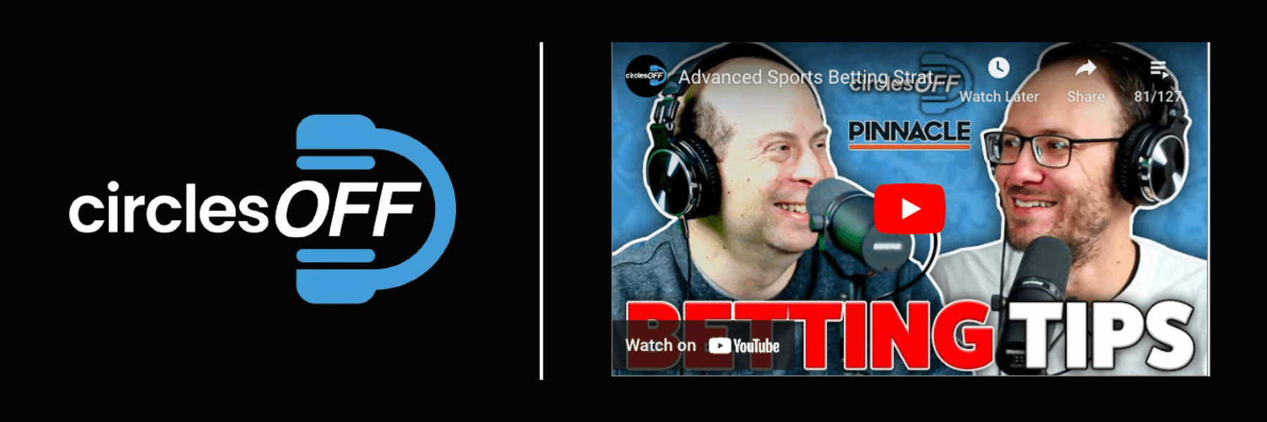 This article reviews Circles Off Episode 80 - Advanced Sports Betting Strategies, and covers a wide range of topics related to professional sports betting, winning bettors, and the sports betting industry. Click in to learn more about the episode!