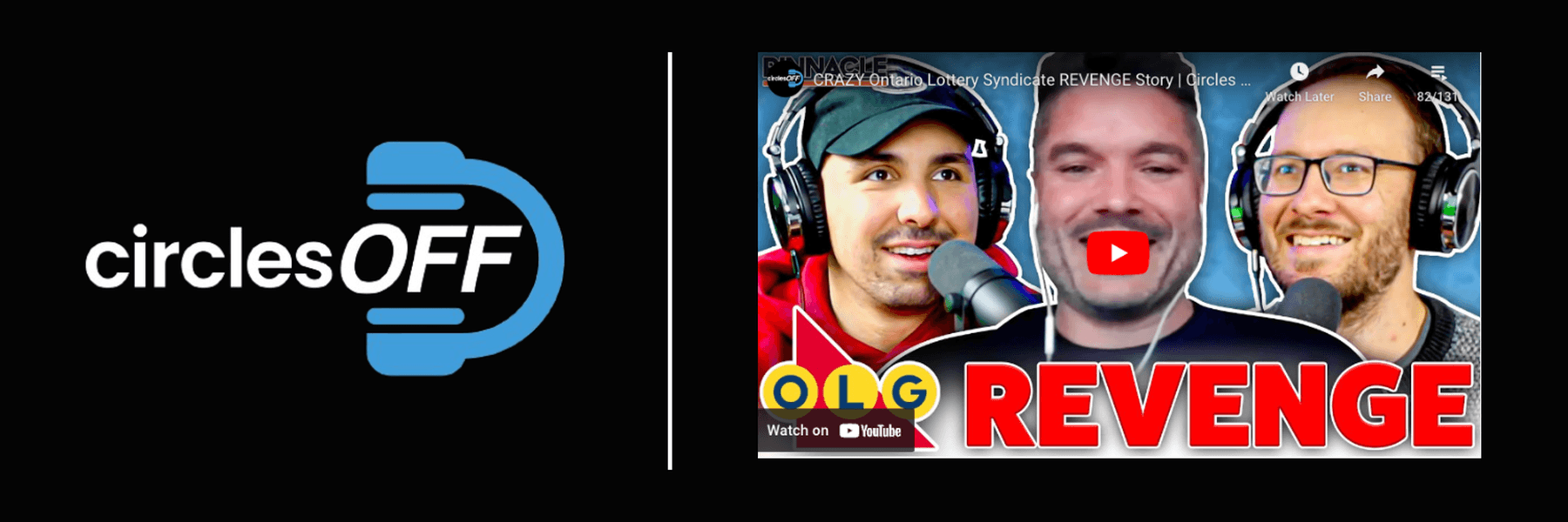 This article reviews Circles Off Episode 83 - CRAZY Ontario Lottery Syndicate REVENGE Story, and covers a wide range of topics related to professional sports betting, winning bettors, and the sports betting industry. Click in to learn more about the episode!