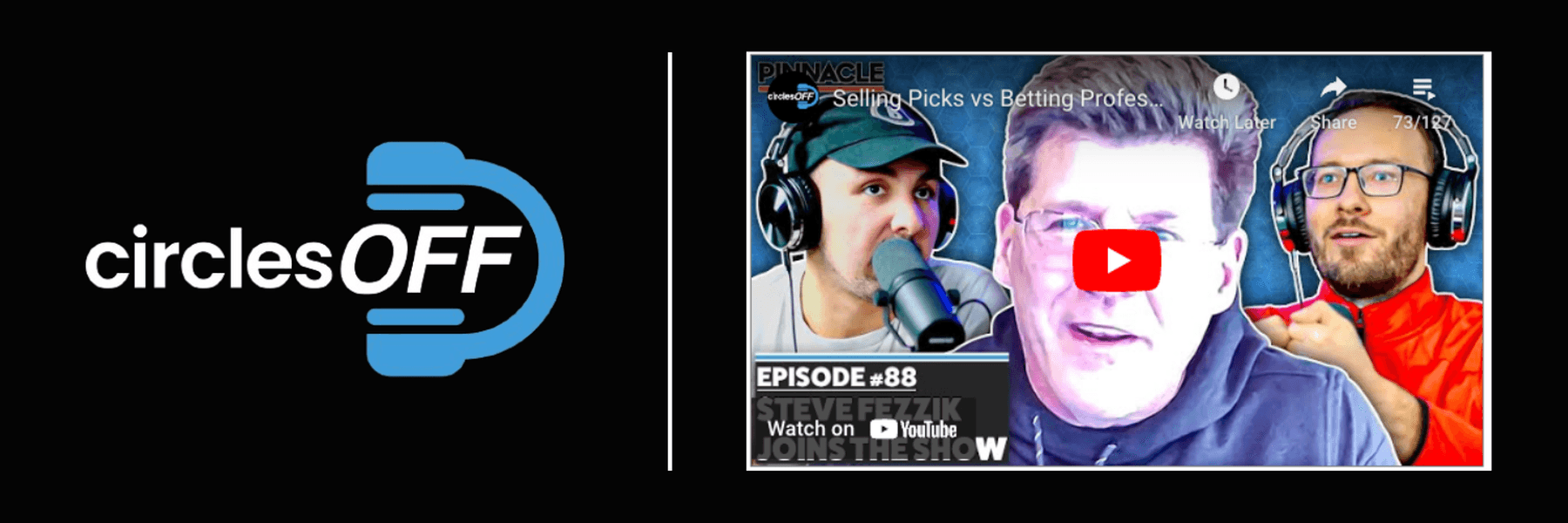 This article reviews Circles Off Episode 88 - Selling Picks vs Betting Professionally, and covers a wide range of topics related to professional sports betting, winning bettors, and the sports betting industry. Click in to learn more about the episode!