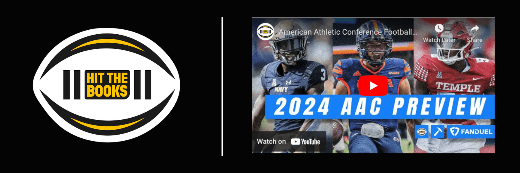 Hit the Books | American Athletic Conference Football Preview - 2024/2025 CFB Season