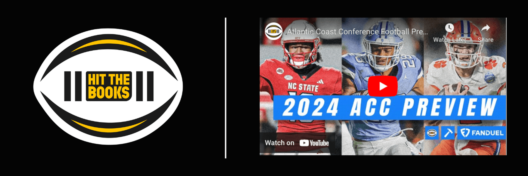 Hit the Books | Atlantic Coast Conference Football Preview - 2024/2025 CFB Season