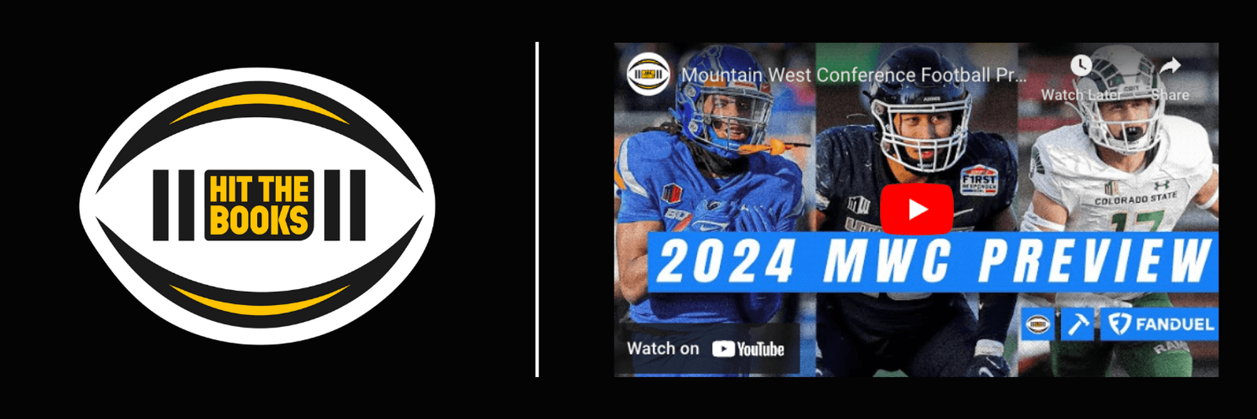 Hit the Books | Mountain West Conference Football Preview - 2024/2025 CFB Season