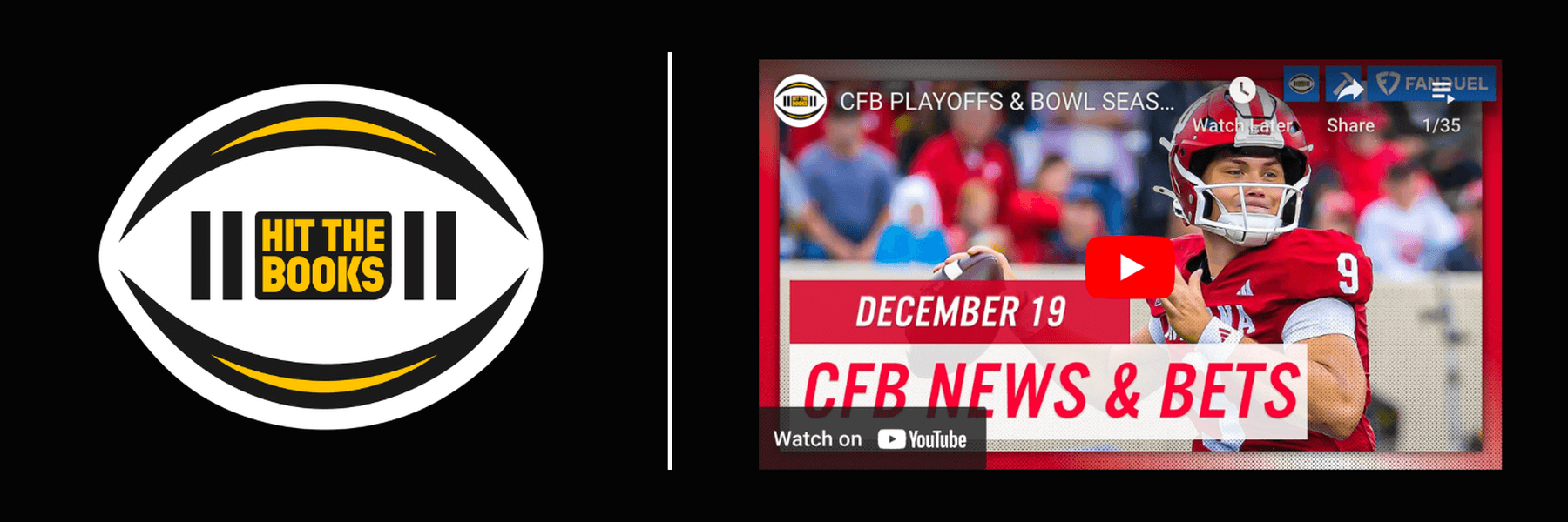 Hit the Books | CFB PLAYOFFS & BOWL SEASON Prep, Player Props, Parlays, and Best Bets