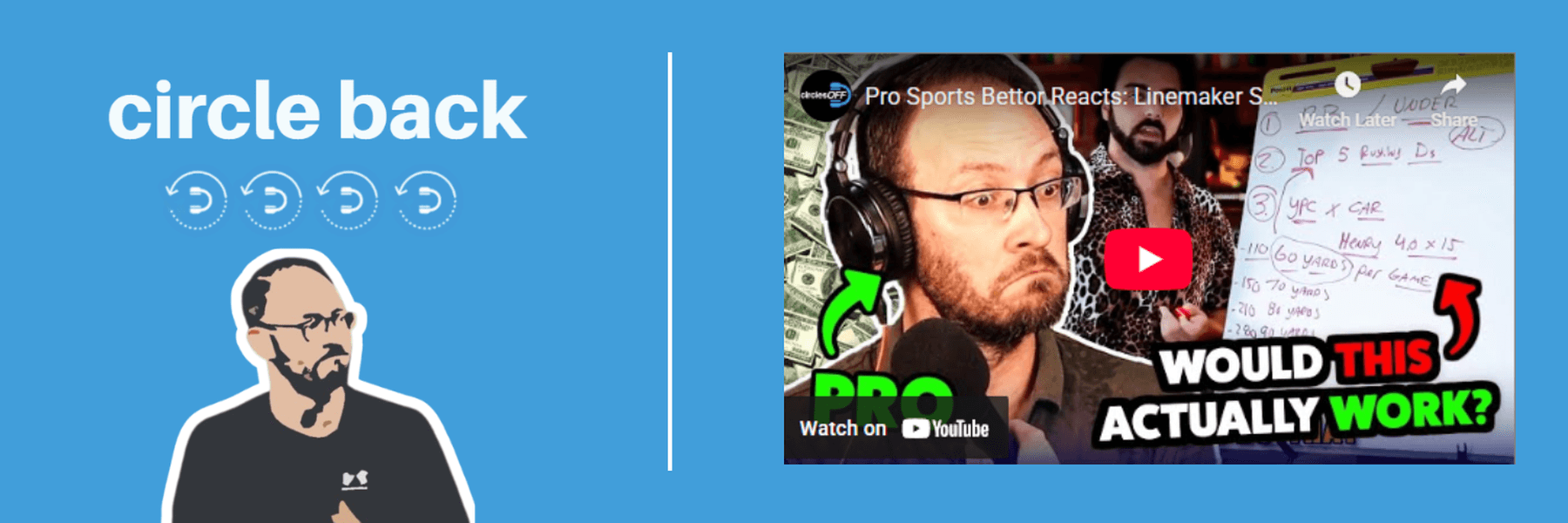 This article reviews Pro Sports Bettor Reacts: Linemaker Sports’ RB Unders Strategy Explained, and covers a wide range of topics related to professional sports betting, winning bettors, and the sports betting industry. Click in to learn more about the episode!