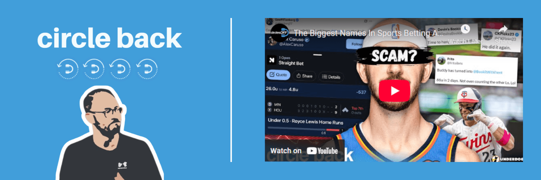 This article reviews The Biggest Names In Sports Betting Are Lying To You.. | Presented by Un, and covers a wide range of topics related to professional sports betting, winning bettors, and the sports betting industry. Click in to learn more about the episode!