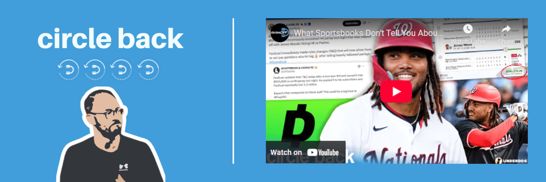 This article reviewsWhat Sportsbooks Don't Tell You About Their Terms And Conditions | Presen, and covers a wide range of topics related to professional sports betting, winning bettors, and the sports betting industry. Click in to learn more about the episode!